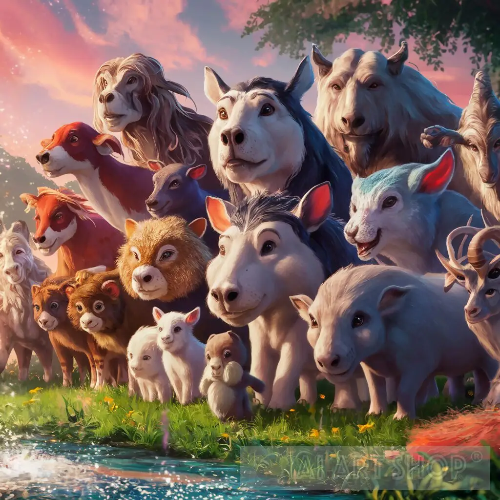 Through the Wild — A Curated Animal Prompt Pack